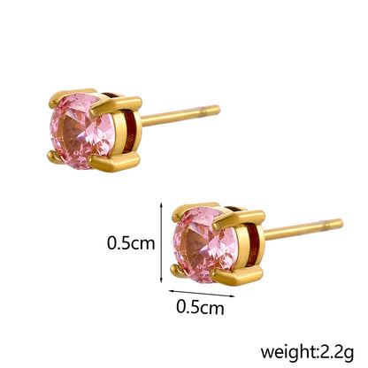 Colorful Gem-Like Earrings
