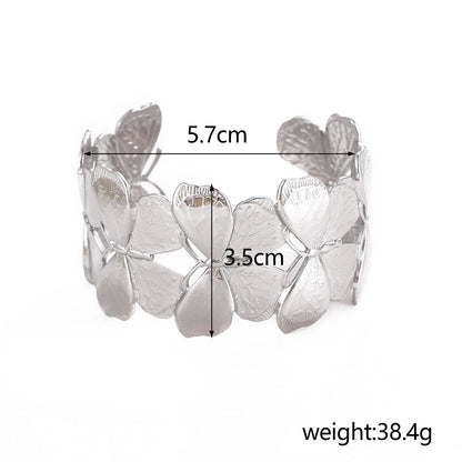 Nature Bloom Cuff Bracelet