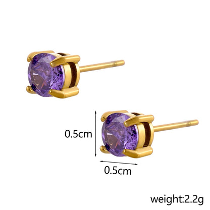 Colorful Gem-Like Earrings
