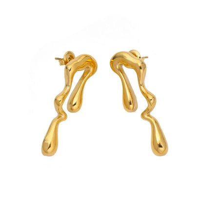 MeltFlow Sculptural Earrings