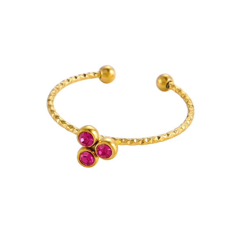 Twinkle Trio Ring