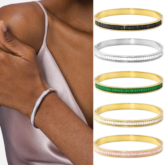 LustreLine Zircon Bangle