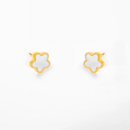 Lucky Bloom Pendant Earring