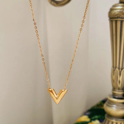 Victory V Necklace
