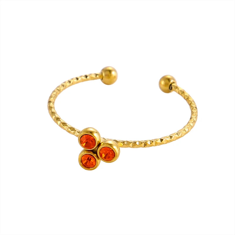 Twinkle Trio Ring
