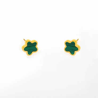 Lucky Bloom Pendant Earring