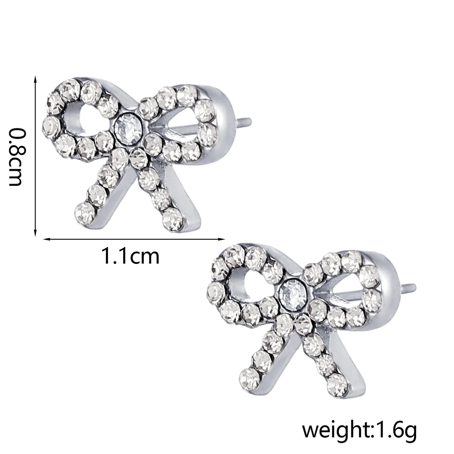 Twinkle Bow Studs