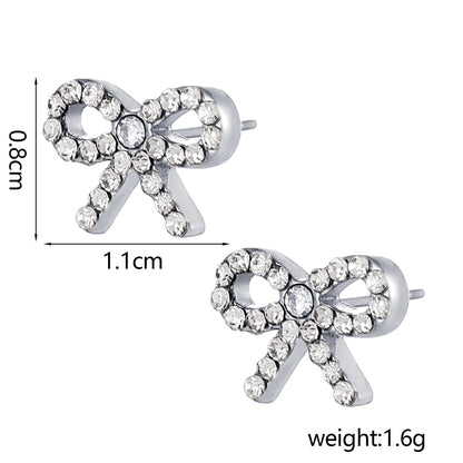 Twinkle Bow Studs