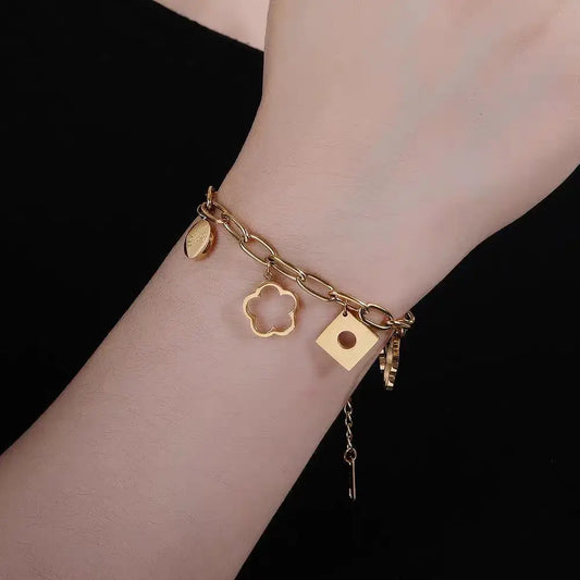 Lucky Charm Chain Bracelet