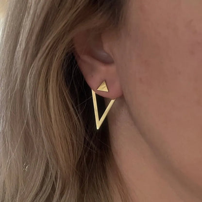 Triangular Chic Stud Earrings