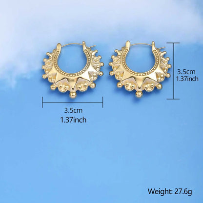 Solara Hoop Earrings
