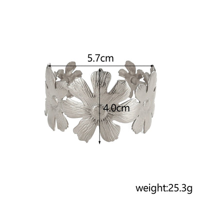 Nature Bloom Cuff Bracelet