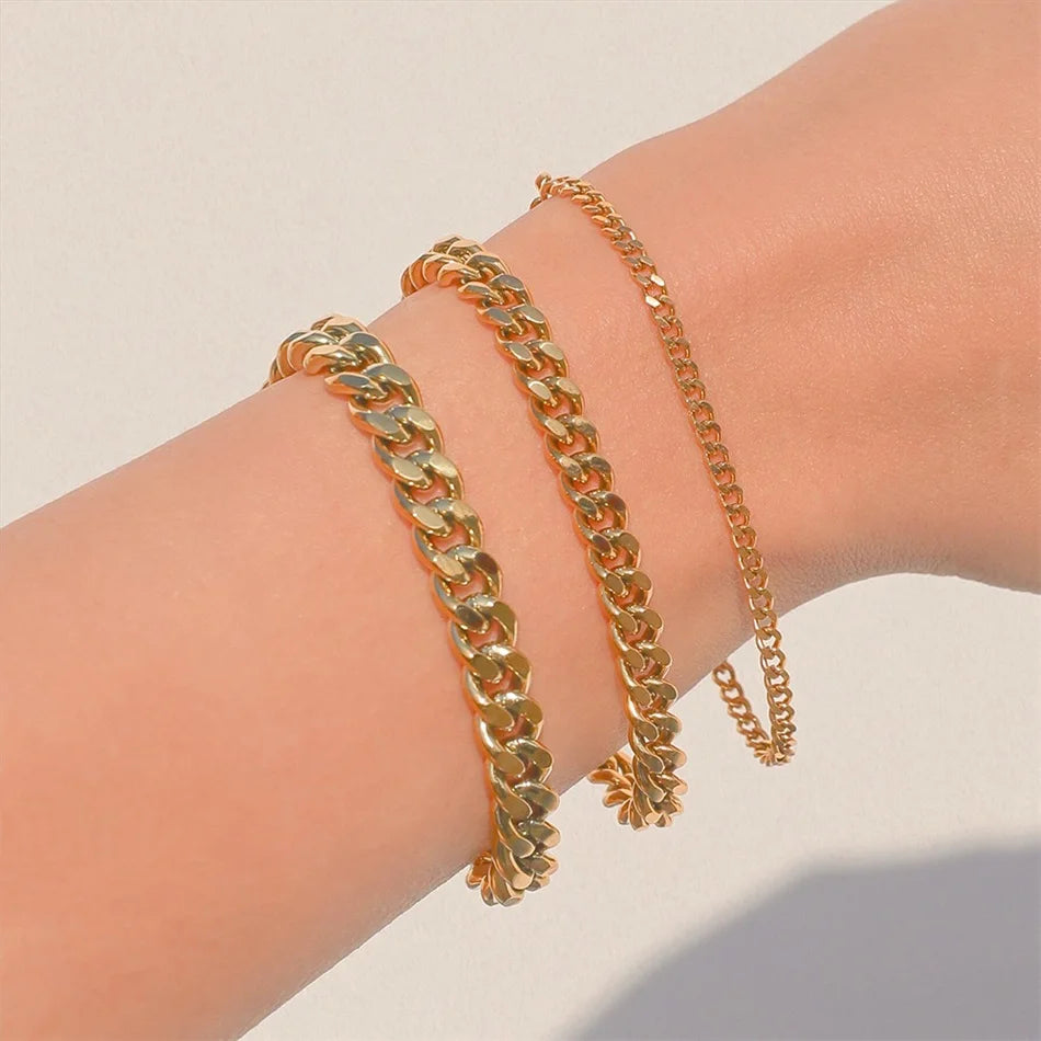 The Classic Snake Chain Bracelets