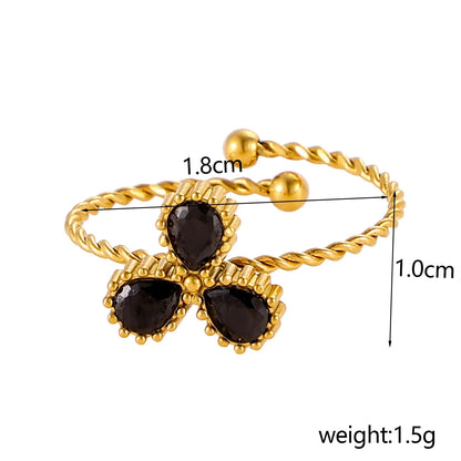 Trilush Gem Ring