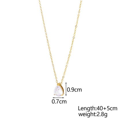 GleamDrop Birthstone Necklace