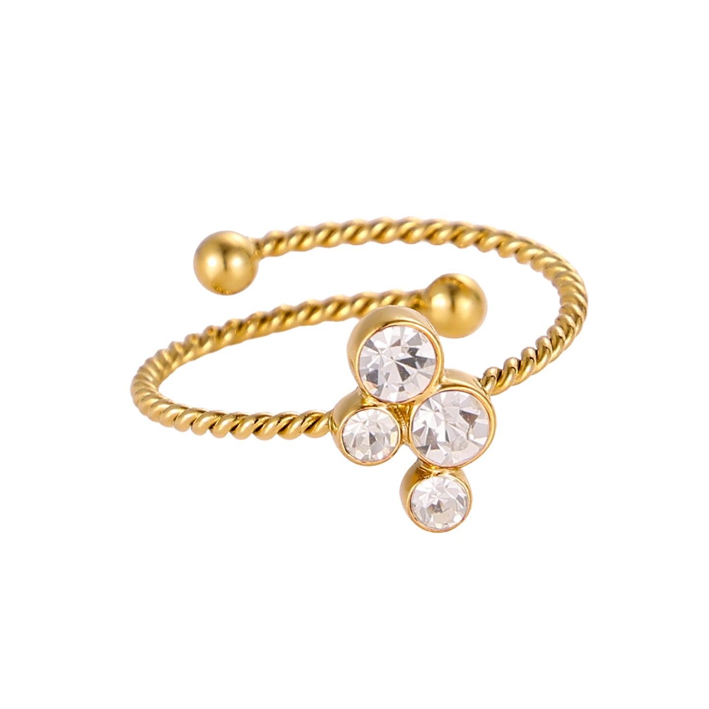 Twinkle Trio Ring