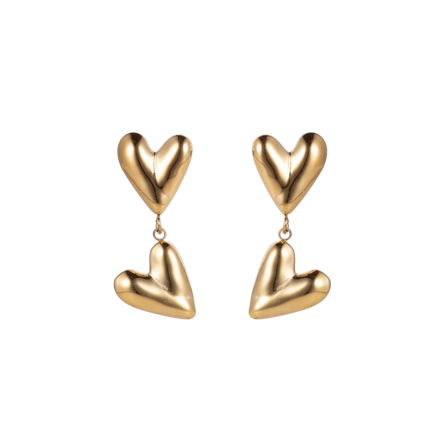 LoveDrop Duo Heart Earrings