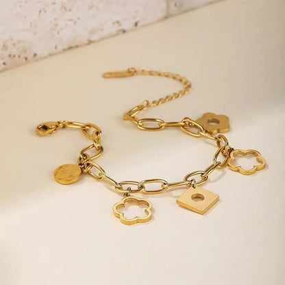 Lucky Charm Chain Bracelet