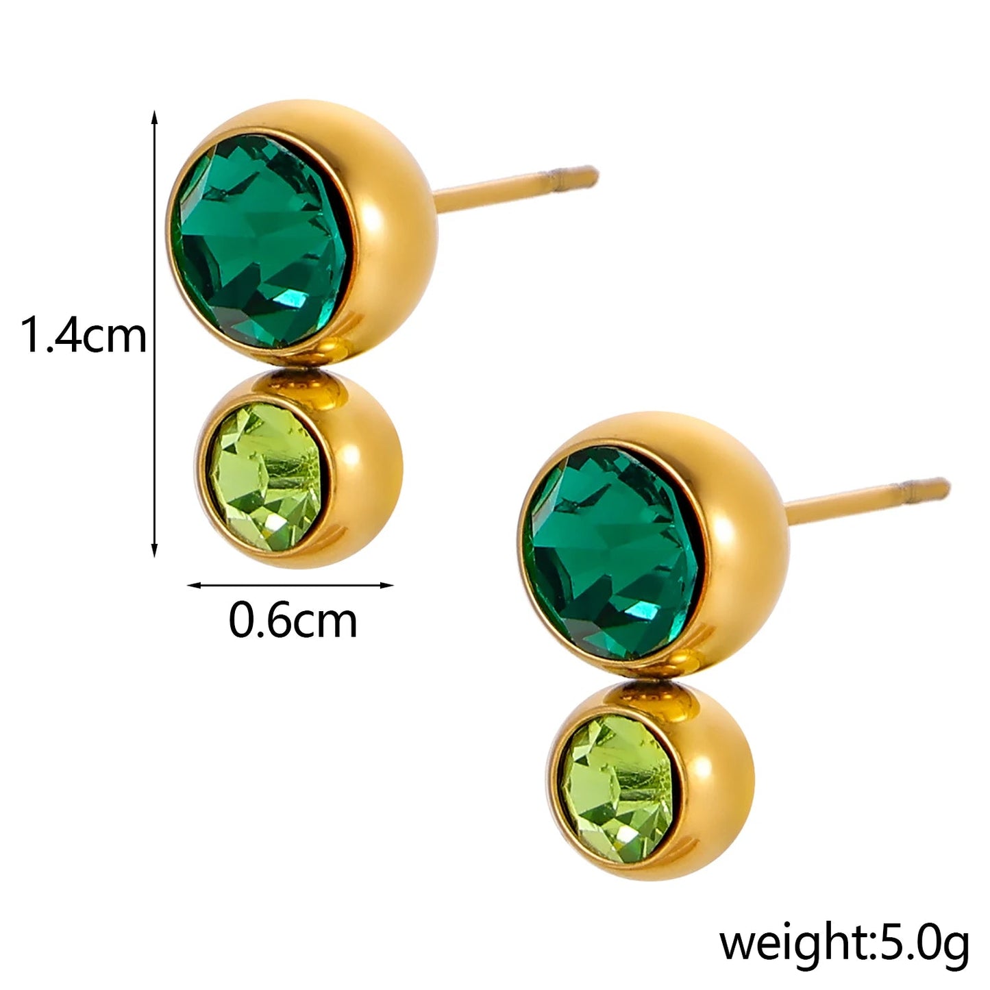 GemPop Stud Earrings