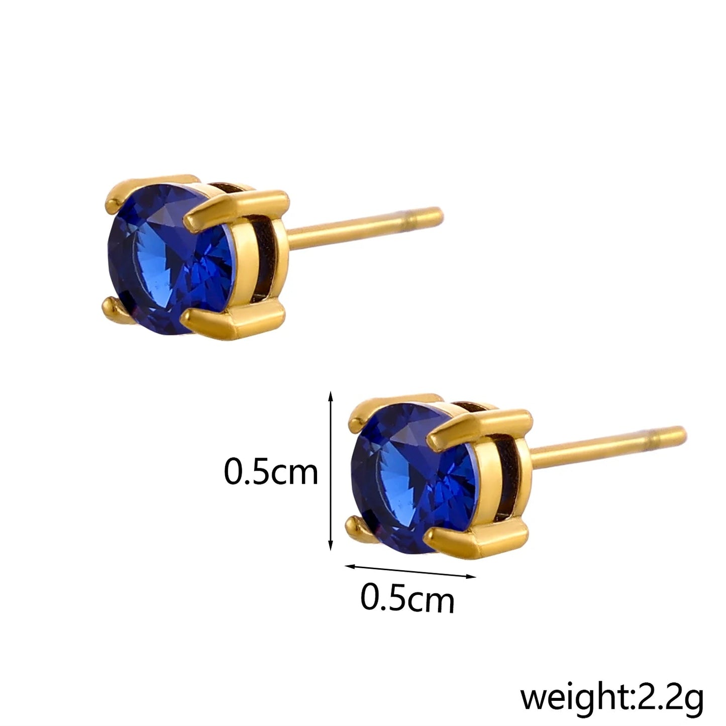 Colorful Gem-Like Earrings