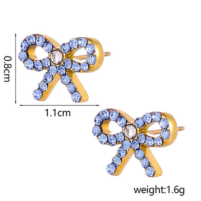 Twinkle Bow Studs