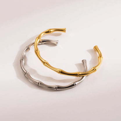 Bamboo Curve Bracelet