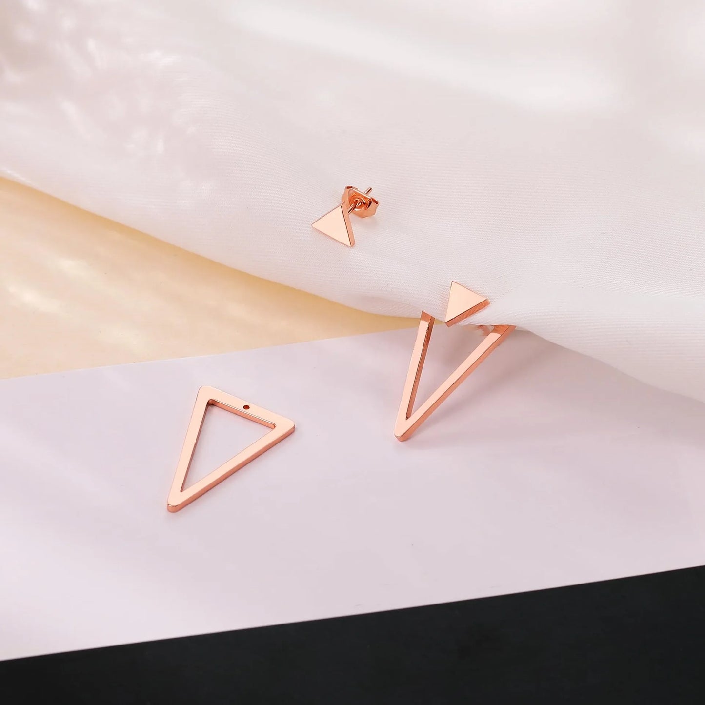 Triangular Chic Stud Earrings