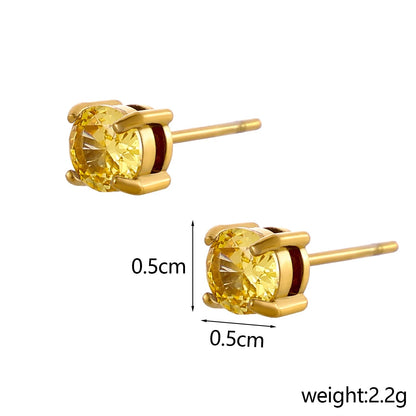 Colorful Gem-Like Earrings
