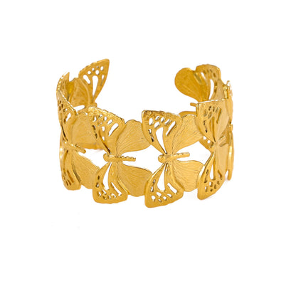 Nature Bloom Cuff Bracelet