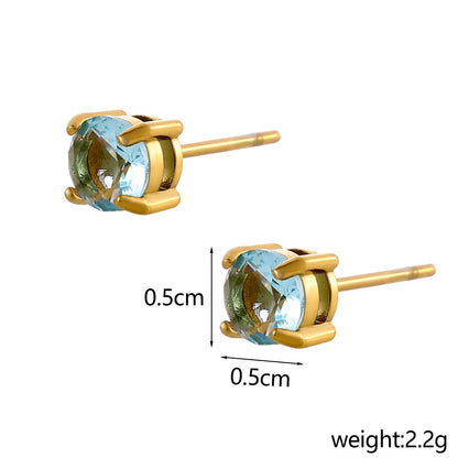 Colorful Gem-Like Earrings