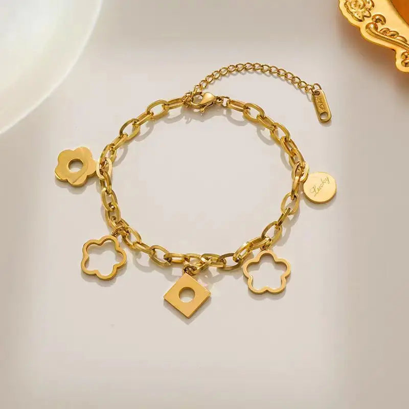 Lucky Charm Chain Bracelet