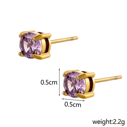 Colorful Gem-Like Earrings