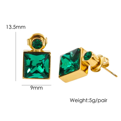 GeoGleam Duo Earrings