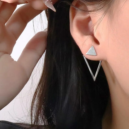 Triangular Chic Stud Earrings