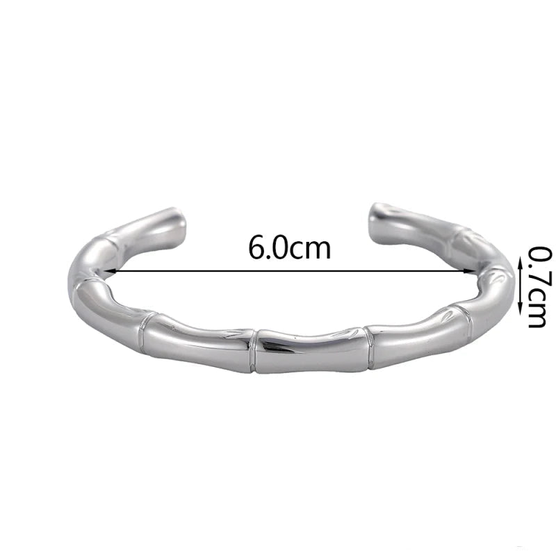 Bamboo Curve Bracelet