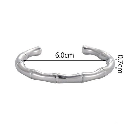 Bamboo Curve Bracelet
