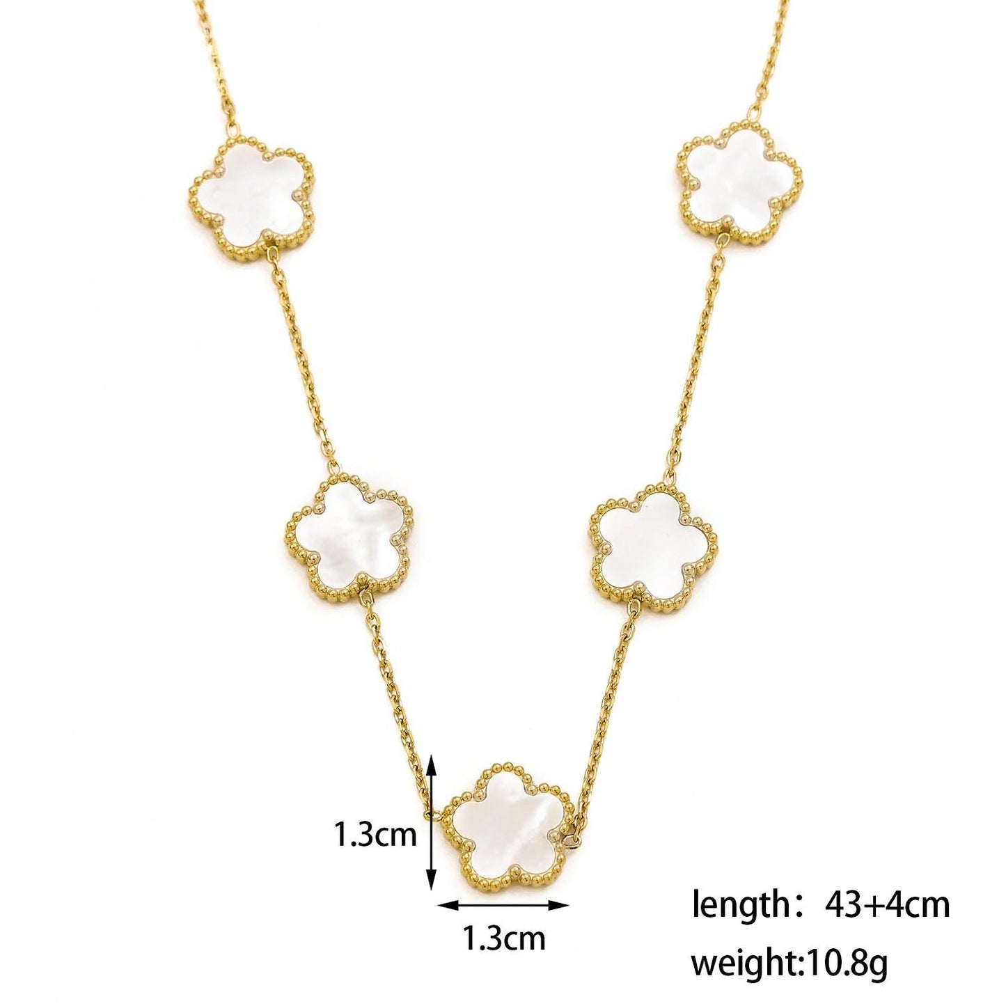 Lucky Bloom Pendant Necklace