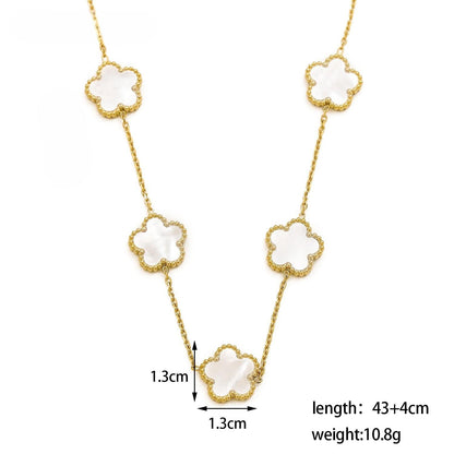 Lucky Bloom Pendant Necklace