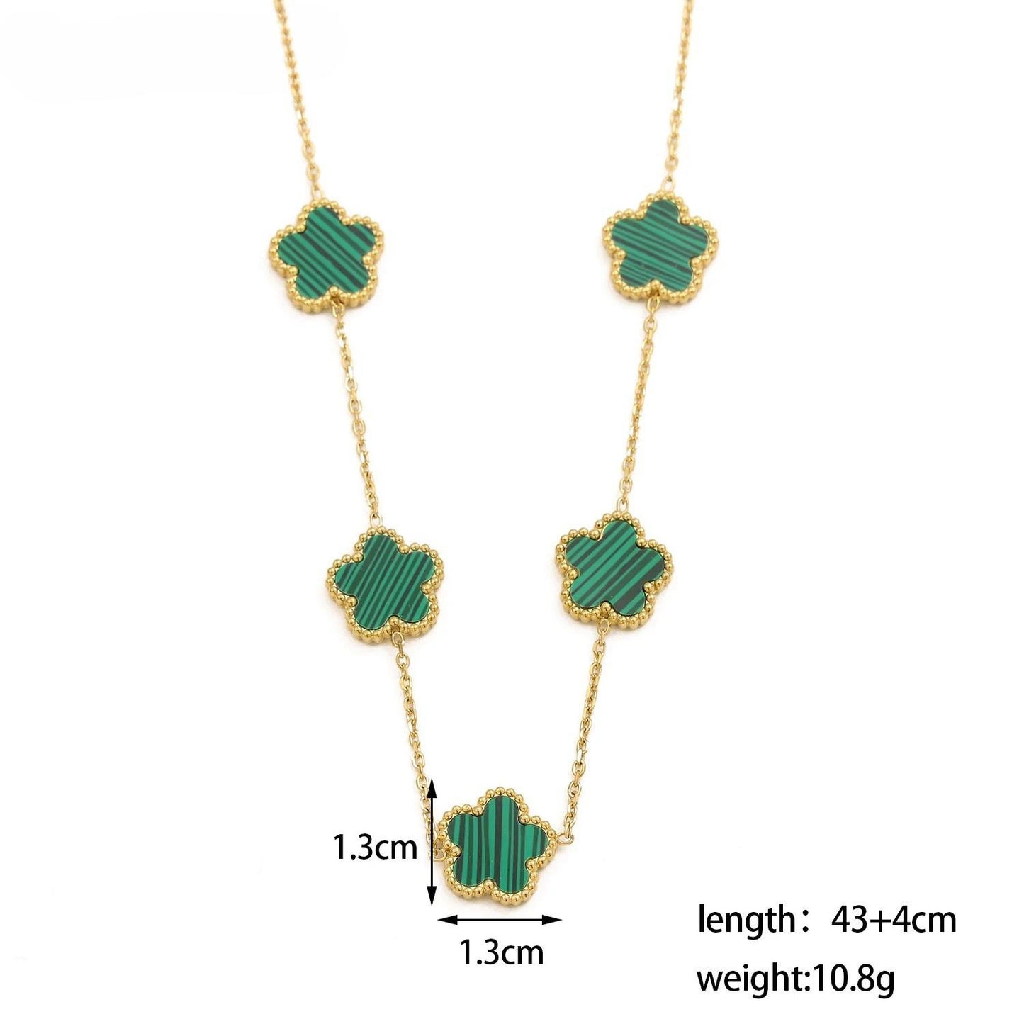 Lucky Bloom Pendant Necklace