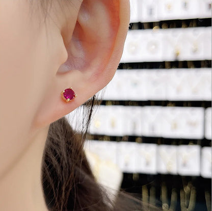 Colorful Gem-Like Earrings