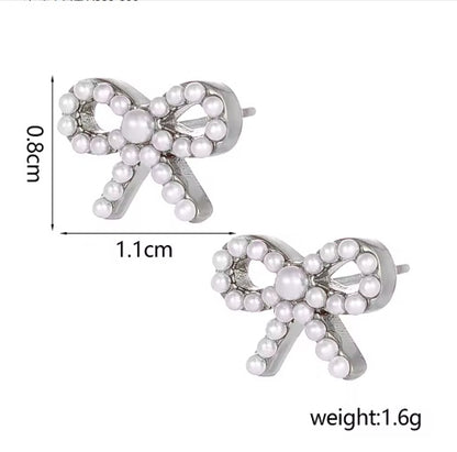 Twinkle Bow Studs