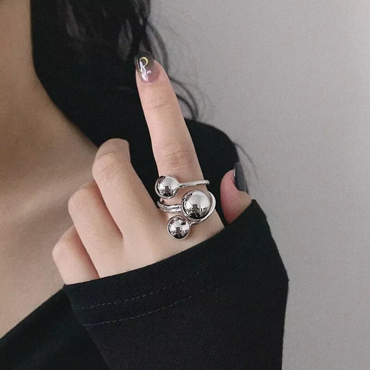 Orbit Sphere Ring